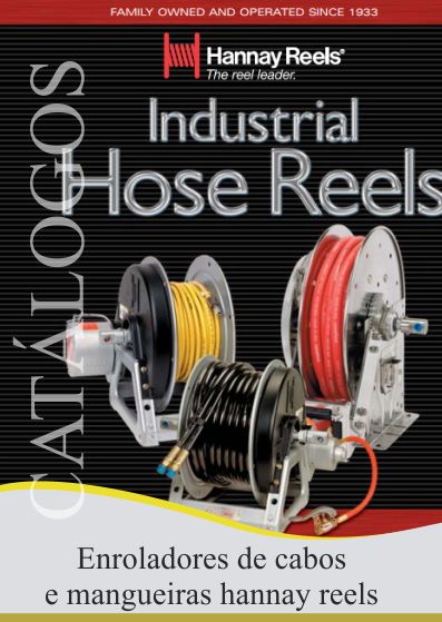 Enroladores de cabos e mangueiras hannay reels