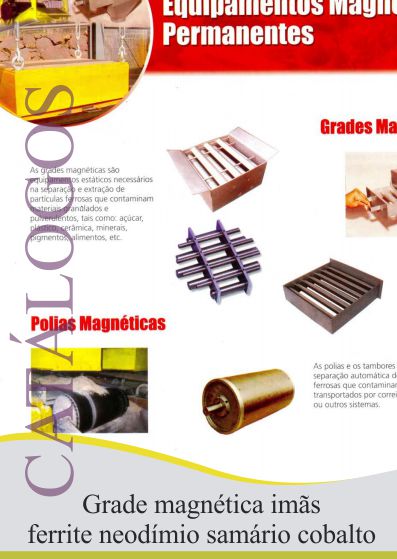 Grade magnética imãs ferrite neodímio samario cobalto